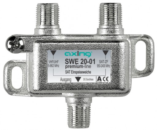 Комбайнер TV/SAT AXING SWE 20-01
