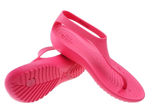 Шлепанцы Crocs Serena Flip 205468 розовый мак 37/38