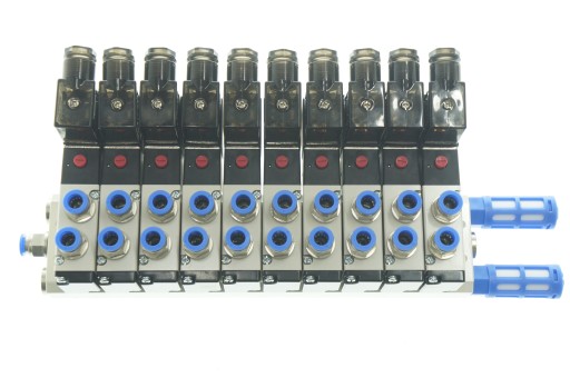 Остров 10 вагинальный Airtac 5/2-1/4-24V соленоидный клапан