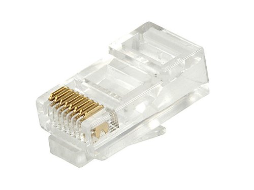 Компьютерная вилка 8P8C RJ-45 UTP 5e 10шт.