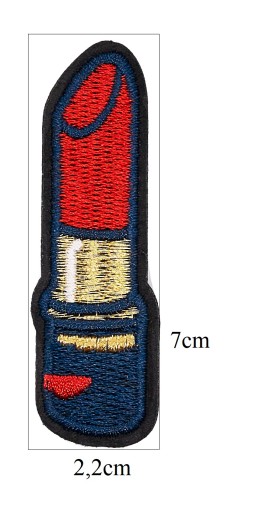 Термонашивка LIPSTICK красная THERMO
