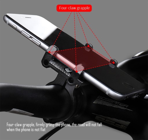 КРЕПЛЕНИЕ НА РУЛЬ ВЕЛОСИПЕДА ДЛЯ ТЕЛЕФОНА BIKE GUB