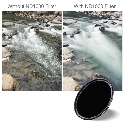 ФИРМЕННЫЙ фильтр ND1000 серый 58 мм K&F Nano-X PRO