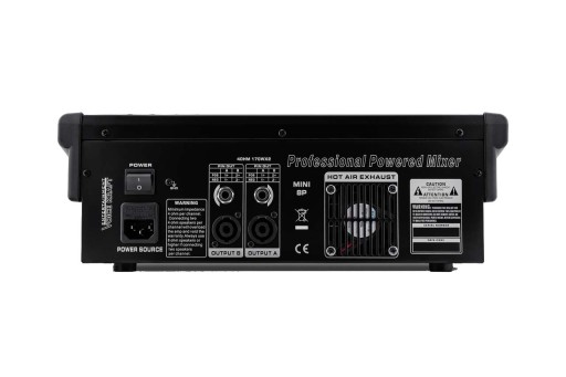 ZESTAW NAGŁOŚNIENIA ESTRADOWY 1600W 2 MIKROFONY