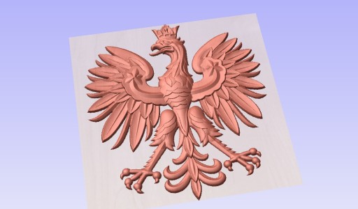 эмблема stl файл 2.5d барельеф чпу