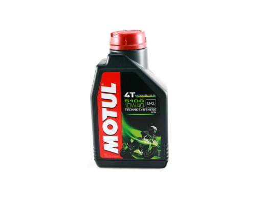 Полусинтетическое моторное масло для мотоциклов MOTUL 5100 Ester 10W-40 10W40 1л