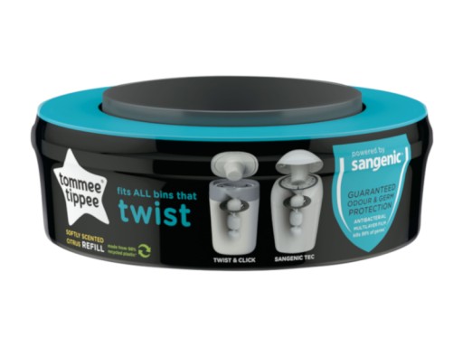 TOMMEE TIPPEE TEC Twist&Click коробка для подгузников пополняется x1