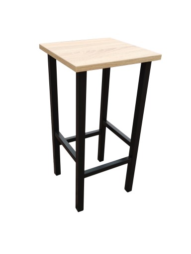 Taboret 58cm KLASYK CZARNY Stół Taborety 5-KOLORÓW