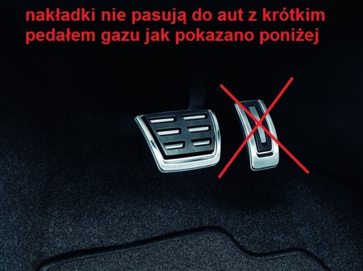 АЛЮМИНИЕВЫЕ НАКЛАДКИ НА ПЕДАЛИ VW PASSAT B6 B7 CC SCIROCCO