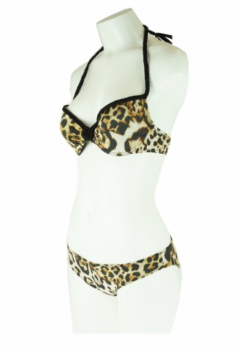 JUST CAVALLI STRÓJ KĄPIELOWY BIKINI ROZMIAR S