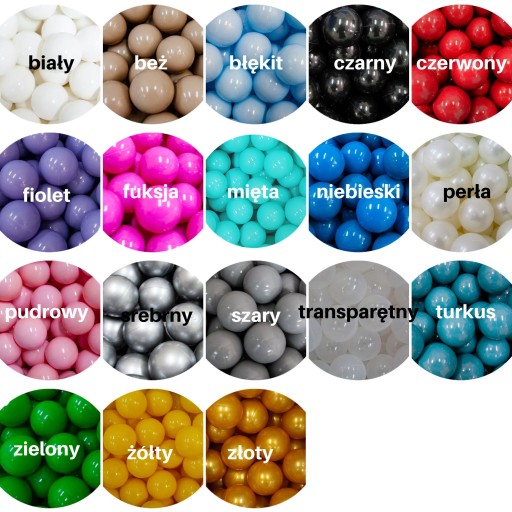 Мячи для бассейна PLAYGROUND BALLS 7CM