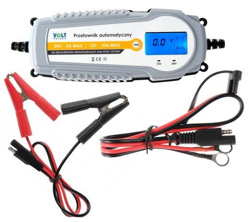 Prostownik automatyczny Volt 12/24V 10A 6PRO122411