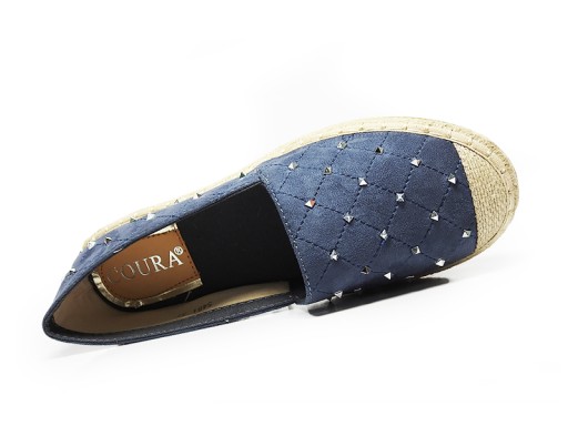 ESPADRYLE DAMSKIE ĆWIEKIE 5481 Blue r.39