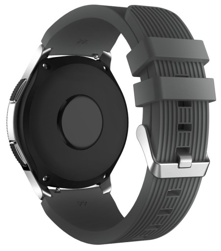 Серый темный ремешок для Samsung Galaxy Watch 46 мм