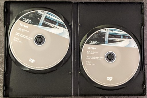 DVD-карта с навигацией AUDI MMI 2G 2019