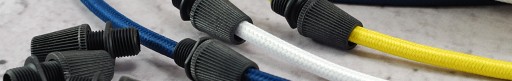 черный кабель замок M10x1 тормоз стопор для e27 лофт ретро DIY держатель
