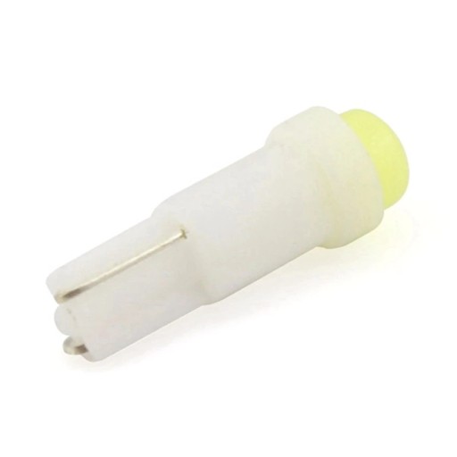 LED COB T5 R5 T5W W1,2W T5W СЧЕТЧИК ЧАСОВ, БЕЛЫЙ