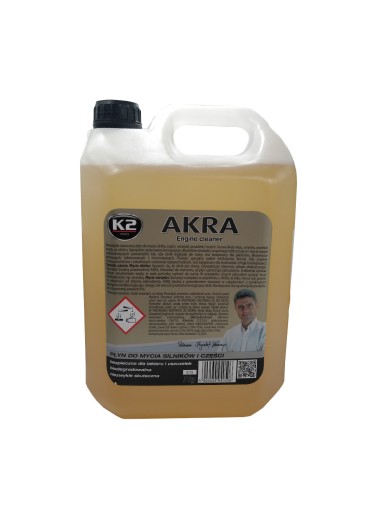 МОЮЩАЯ ЖИДКОСТЬ ДВИГАТЕЛЯ И ДЕТАЛЯЦ K2 AKRA 5L K175
