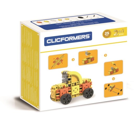 Блоки CLICS PL CLICFORMERS 807002 Набор для творчества желтый