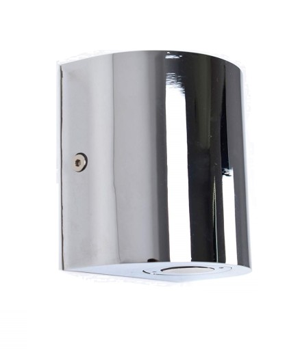KINKIET ELEWACYJNY ZEWNĘTRZNY DOWN 1W LED CHROM