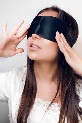 OPASKA na oczy 3D | MASKA do spania | + STOPERY