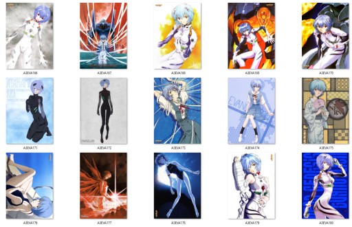 Аниме Neon Genesis Evangelion Плакат БОЛЬШОЙ ВЫБОР