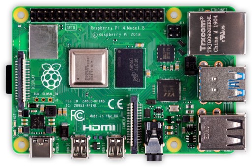 Комплект Raspberry Pi 4 4 ГБ, пассивный корпус, 32 ГБ