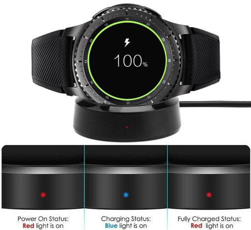 Ładowarka Stacja Dokująca Samsung Gear S3 FIOLET