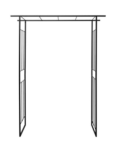 Pergola metalowa ogrodowa, łuk różany, pnącza szerokość 120cm P7