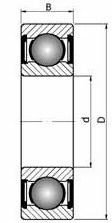 6204 ZZ ШАРИКОВЫЙ ПОДШИПНИК 20x47x14 мм 6204ZZ 6204 2Z