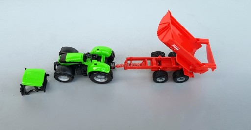 Трактор Siku 1632 Deutz Agrotron Krampe самосвал