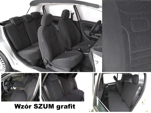 Pokrowce Miarowe na Fotele do AUDI A4 B5 Welur