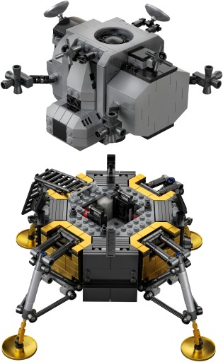 LEGO 10266 CREATOR Лунный посадочный модуль «Аполлон-11»