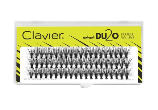 МАШИНКИ ДЛЯ РЕСНИЦ CLAVIER DU2O DOUBLE VOLUME 8 мм