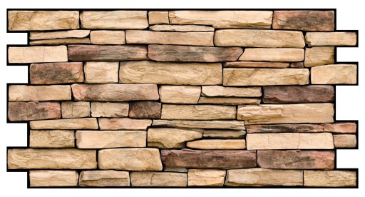 Стеновые панели ПВХ 3D STONE НАТУРАЛЬНЫЙ КАМЕНЬ СЛАНЕЦ