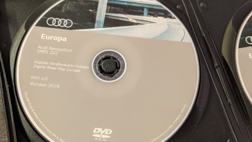 DVD-карта с навигацией AUDI MMI 2G 2019