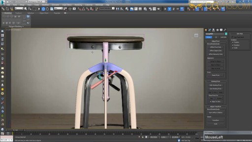 КУРС - 3DS MAX - VRAY - ВИЗУАЛИЗАЦИЯ КУХНИ