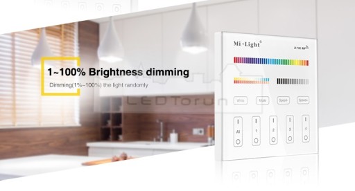 Milight контроллер RGB RGBW CCT сенсорная панель T4