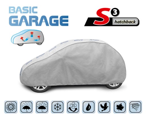 Pokrowiec PLANDEKA na CHEVROLET Spark do 2009 M200 Basic Garage