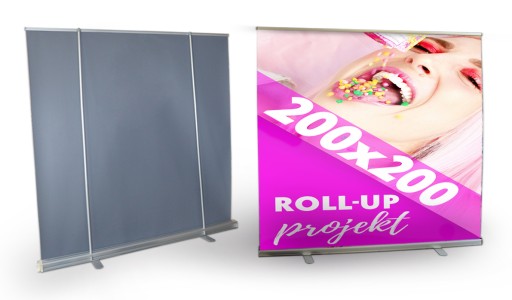 Рекламная стена ROLL-UP 200х200см.