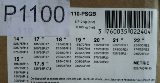 Цепи Polaire Steel Grip 17 MERC GLE 275/45R21 285/45R21 315/40R21