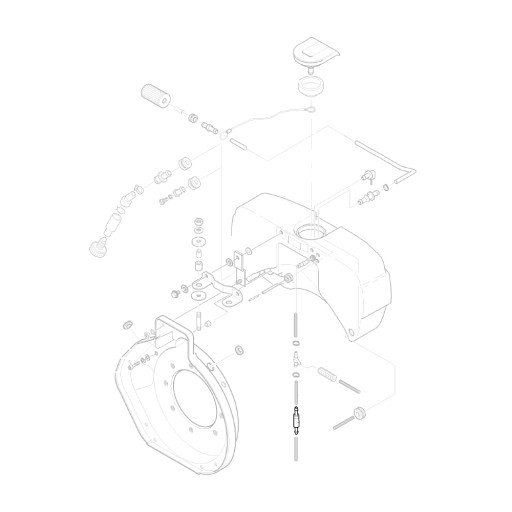 HATZ 00805502 Клапан обратный топливный 1D41 1D42 1D81