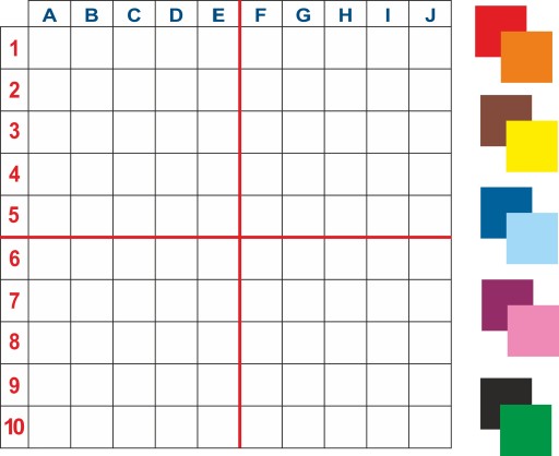 КОДИРОВОЧНЫЙ МАТ СИММЕТРИЧЕСКИЕ ЛИНИИ + КОРОБКИ 100 ШТ.