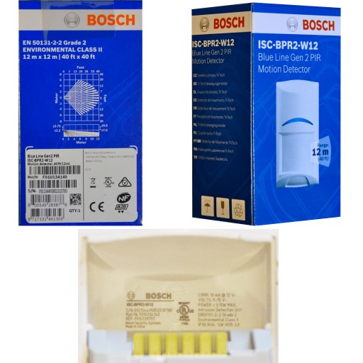 PIR-детектор BOSCH Blue Line Gen2 ISC-BPR2-W12