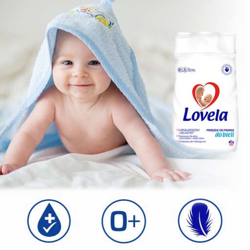 LOVELA Детская гипоаллергенная пудра для цвета (27 шт.)