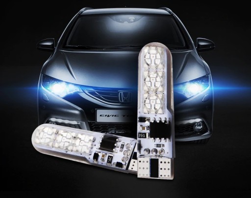 2 W5W LED T10 RGB ЛАМПОЧКИ 16 ЦВЕТОВ ПУЛЬТ ДИСТАНЦИОННОГО УПРАВЛЕНИЯ ПАРКОВКОЙ