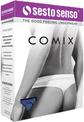 Мужские стринги из микромодала COMIX SESTO SENSO L