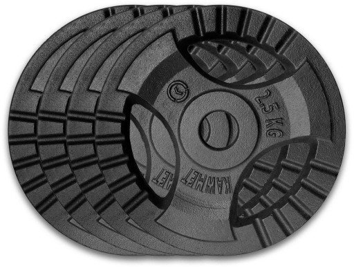 Zestaw 70 kg obciążenia żeliwne talerz 30,5 mm