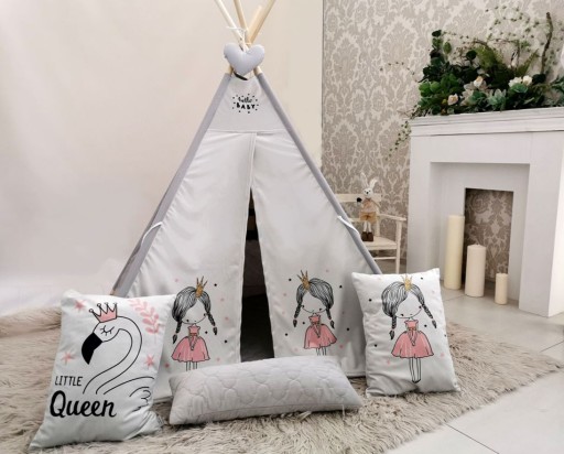 Детская палатка TIPI WIGWAM HOMEK с бархатным ковриком xxl