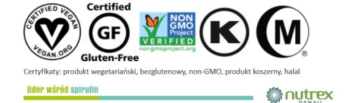 Spirulina hawaijska pacifica 500 мг 180 граммов